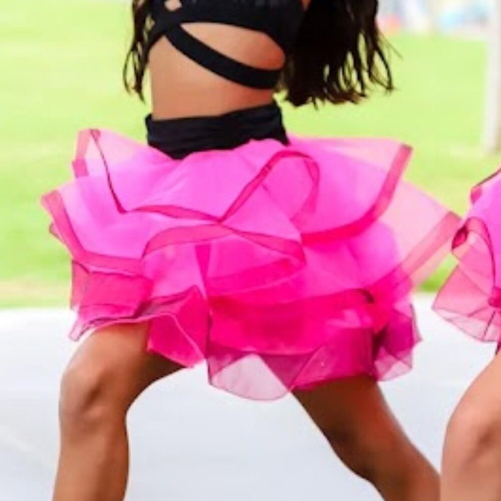 Organdy skirt + Headpiece * “Move A Little Faster” * Child Medium